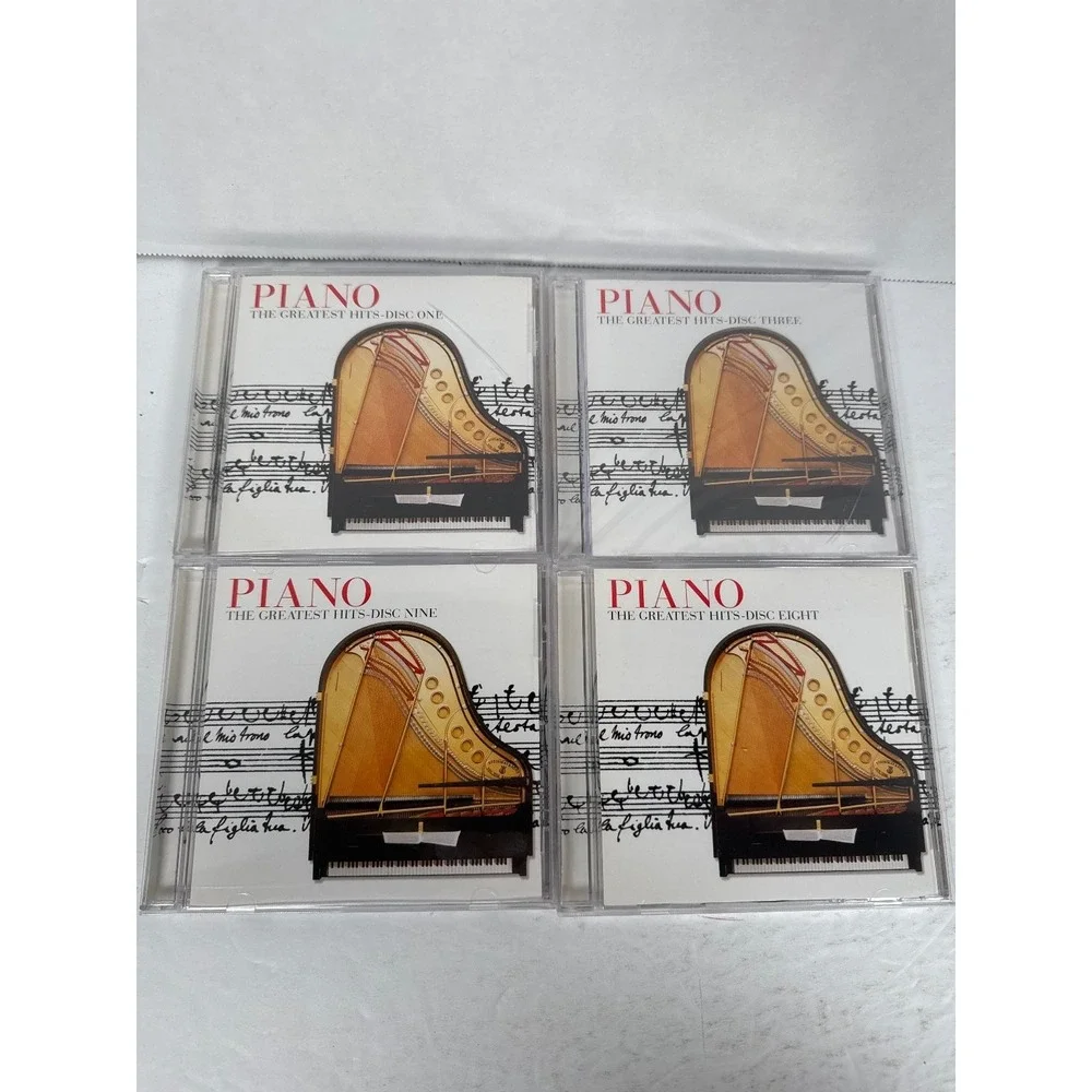 Classical Piano Greatest Hits 10 CD Set Dolby Surround Platinum Disc Collection